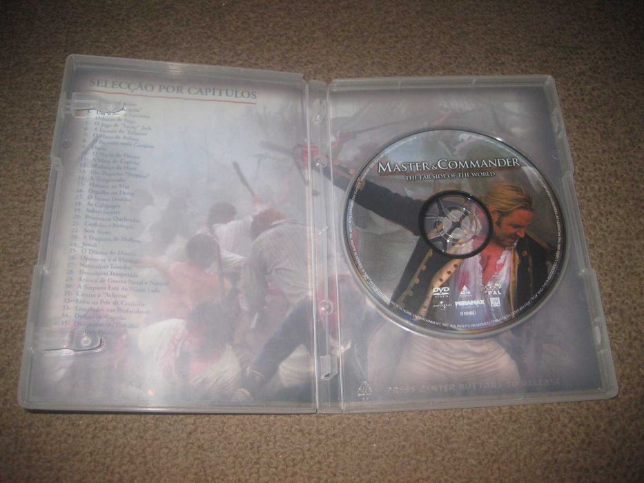DVD "Master and Commander" com Russel Crowe