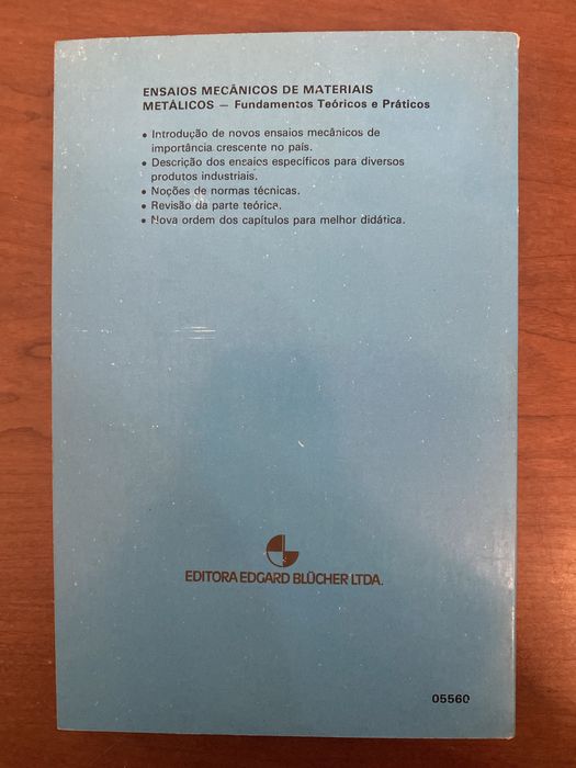 Livro Ensaios Mecânicos de Materiais Metálicos