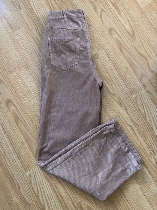 Spodnie sztruksowe H&M