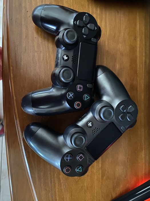 comandos ps4 preto/cinza