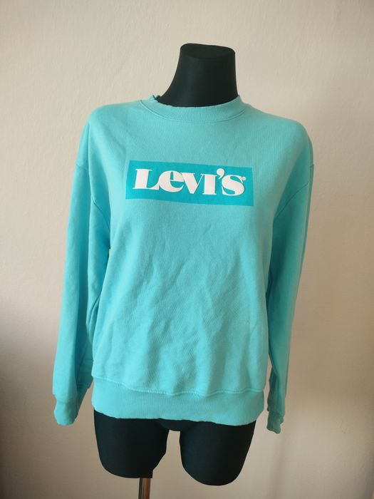 Niebieska bluza bez kaptura Levi's S