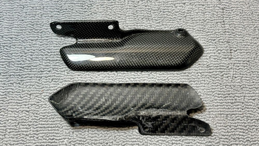 Kit completo em fibra de carbono 6 peças Triumph