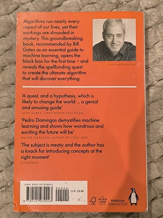 Livro "The Master Algorithm" de Pedro Domingos