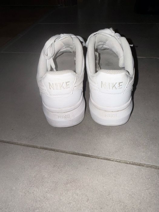 Buty sneakersy nike biale air force