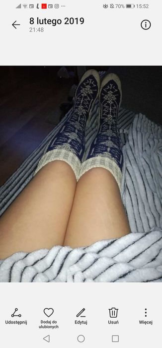 Buty Gypsyz05 skarpety sweter styl boho Hit! 37,5