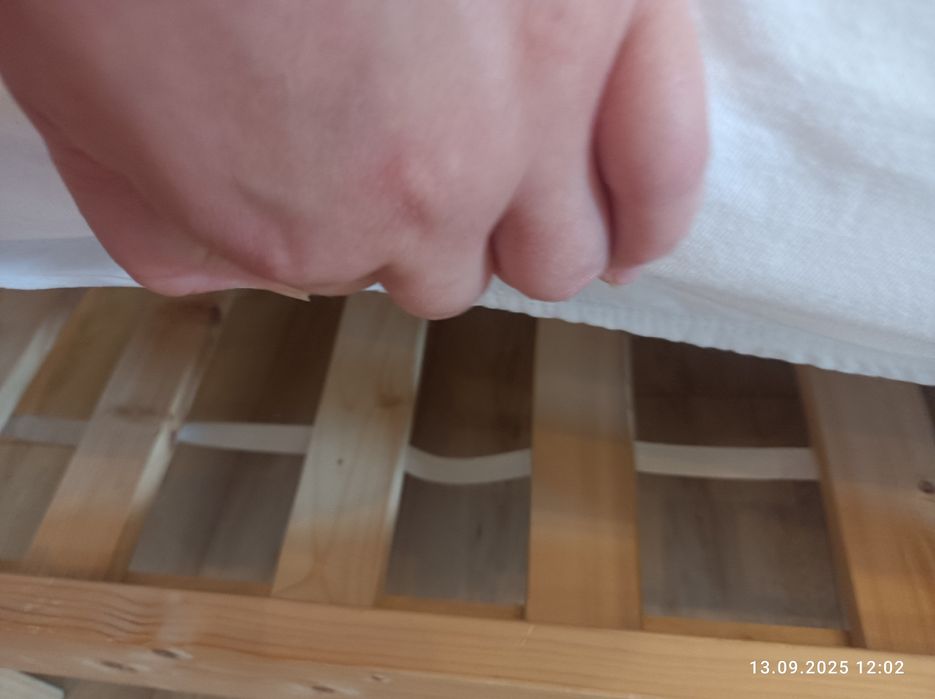 Łóżko domek z materacem