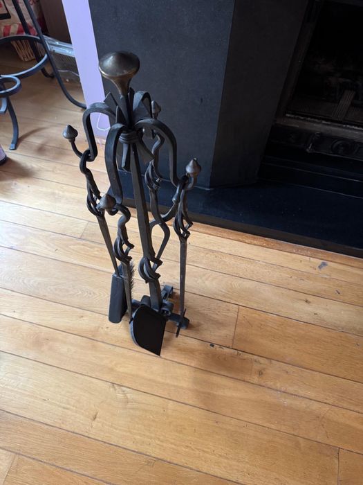 Kominek żeliwny z granitu