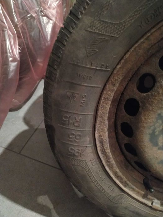 Koła z felgami zimowe  15' z passata b5