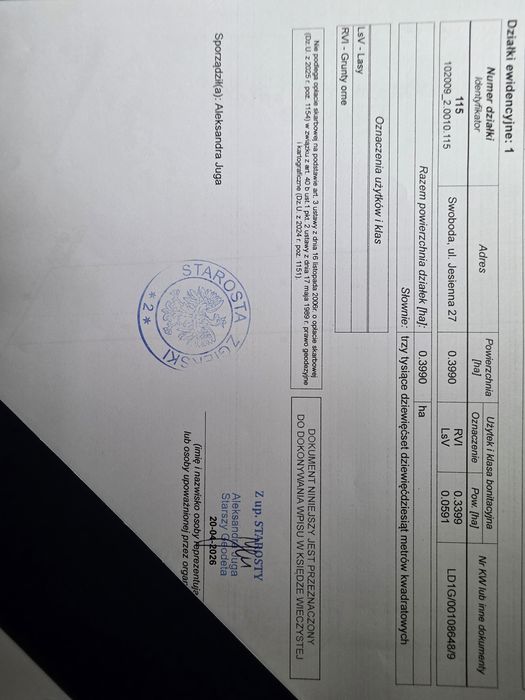 Działka przy lesie z pozwoleniem na budowe