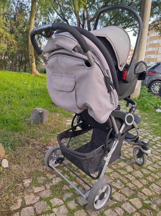 Carrinho de bebé com ovo Zippy
