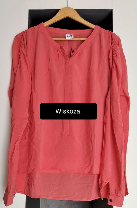 Koralowa bluzka/ koszula Vero Moda super wiskoza rozmiar L/40