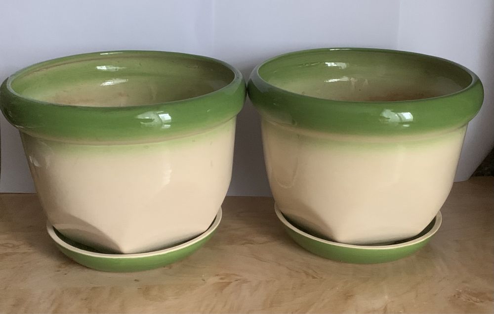 Керамічні горщики для квітів