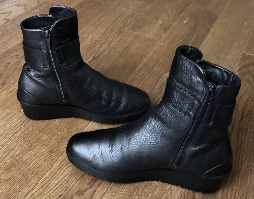 Ecco ботинки зимние р.39(25 см)