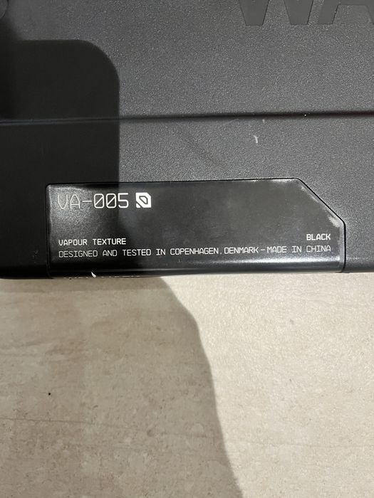 Скляний килимок для мишки Wallhack SP-005 (Black) Glass pad