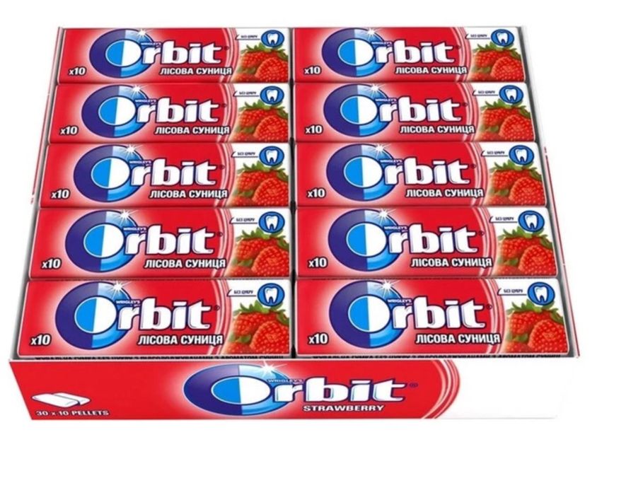 Жувальна гумка Orbit від Wrigley’s