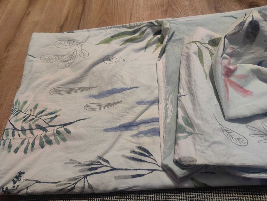 2x Pościel bawełniana 200x220 eurofirany