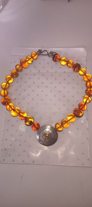 Naszyjnik z bursztynu