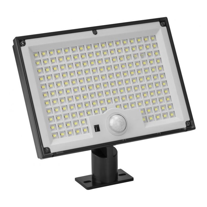 Nowa Lampa solarna halogen z czujnikiem ruchu 750lm 2500mAh + pilot