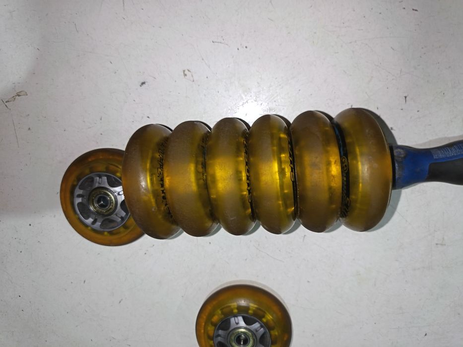 Kółka kauczukowe do rolek 76 mm