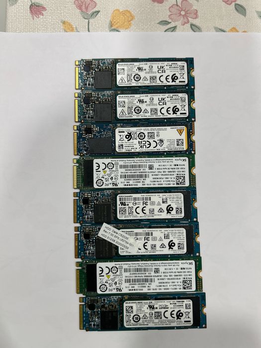 SSD M.2 NVMe 512GB/256GB