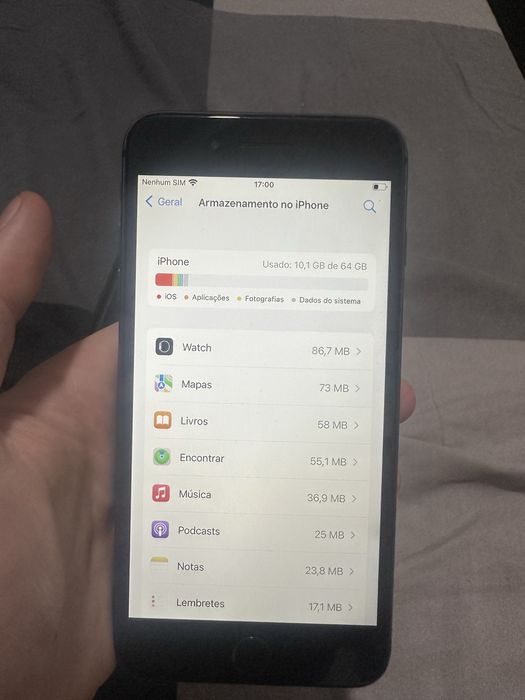 iPhone 8 Plus 64GB Preto a Funcionar perfeitamente