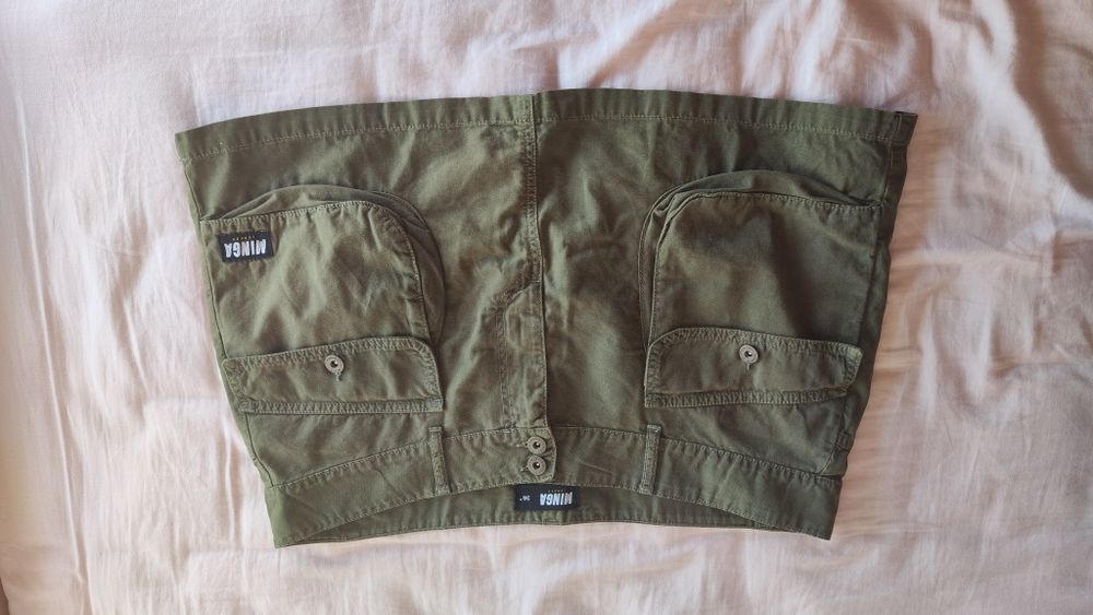 MiniSaia minga London tamanho 46 khaki