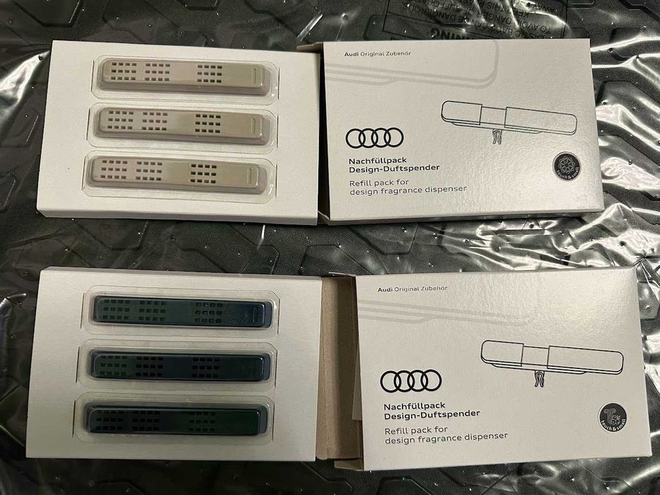 Ароматизатор Оригінал Audi Design Dispenser 85B087009A пахучка Platinum Grey 2026
