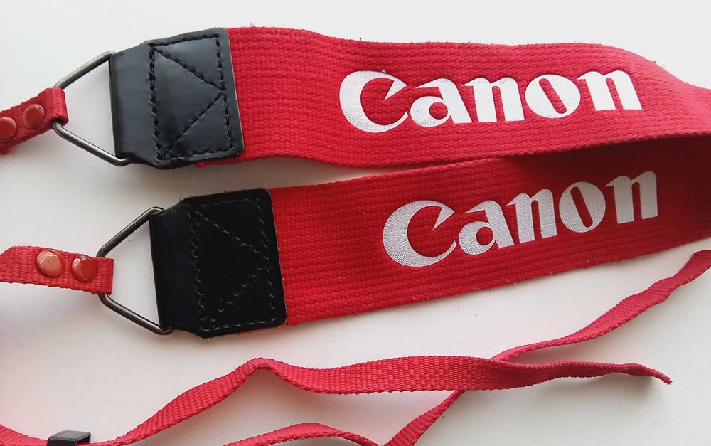 Широкий оригинальный ремнь Canon редкий