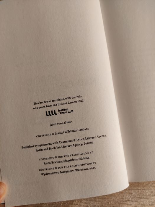 Książka "Ogród nad brzegiem morza"