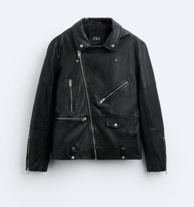 Шкіряна куртка ZARA