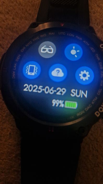 Smartwatch K22 czarny - jak nowy