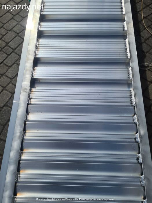 Najazdy Aluminiowe 4m 12 ton Cert. CE/Gwarancja/Dostawa
