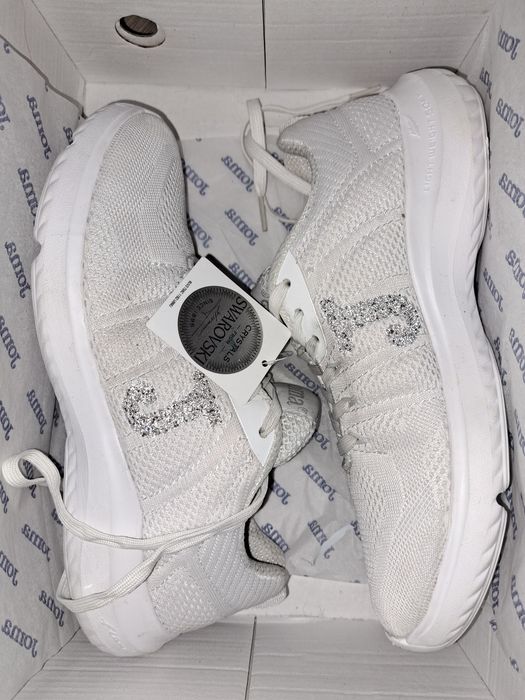 Nowe JOMA SWAROVSKI buty sport fitness damskie białe 37