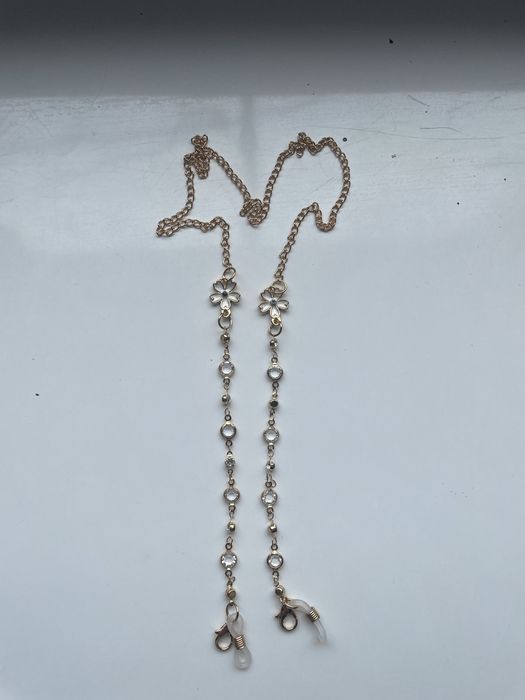 Łańcuszek do okularów krysxtałki