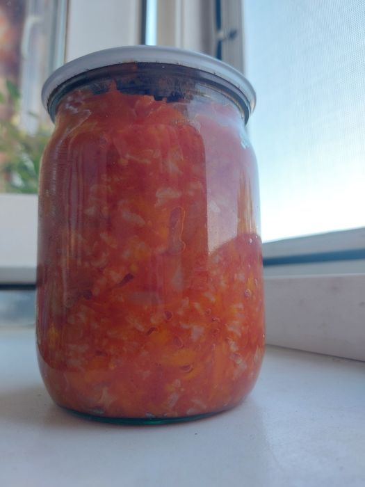 Домашня консервація ( Салат з рисом ) Сніданок туриста