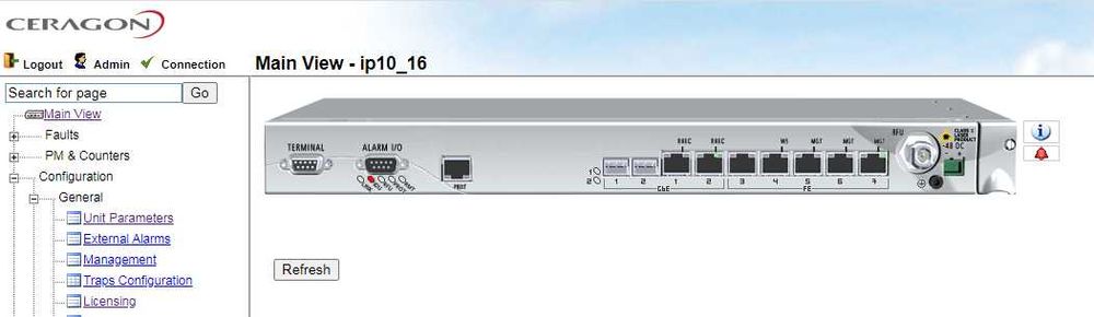 релейки Ceragon IP10 IDU, скорость  500Mb (ZTE ZXMW SR10 S340)