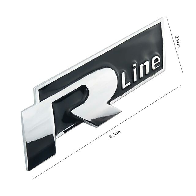 VW emblema RLine R line R