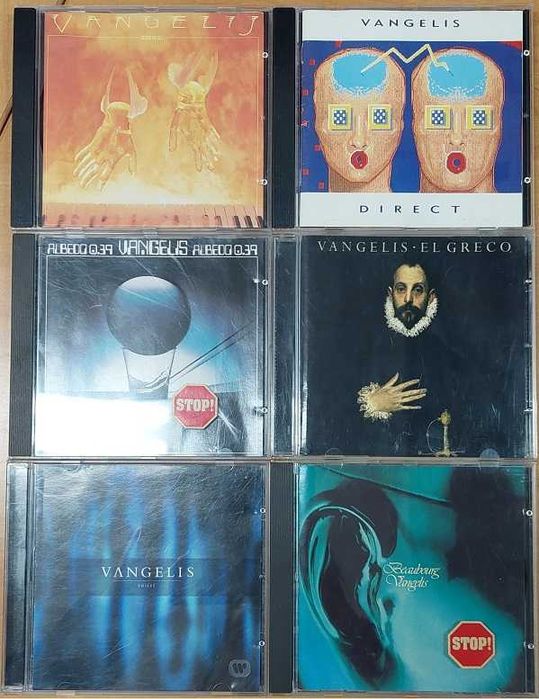 12 cds Vangelis usados