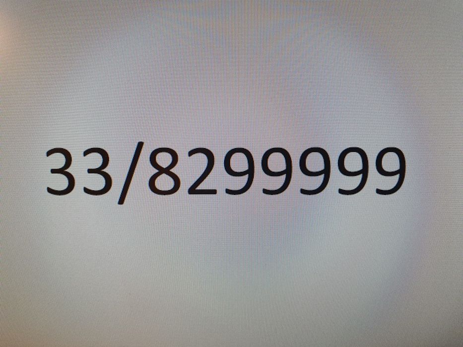 Platynowy numer telefonu stacjonarny 33/82.99.999 złoty numer