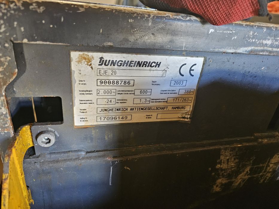 Silnik napęd paleciaka jungheinrich EJE20.