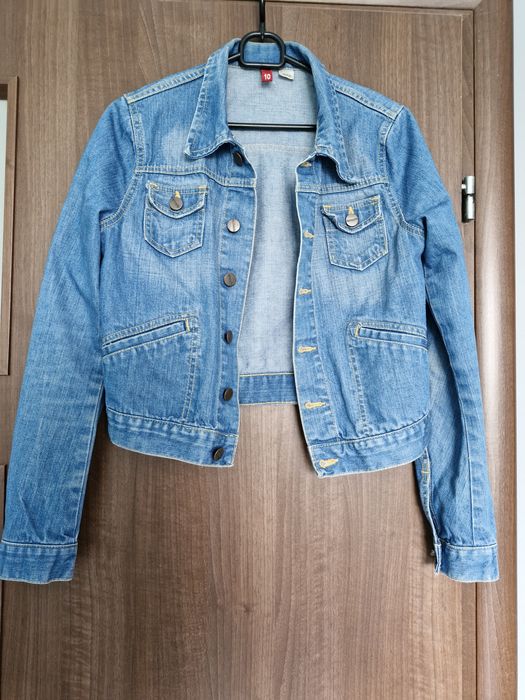 Kurtka Dzinsowa z guzikami