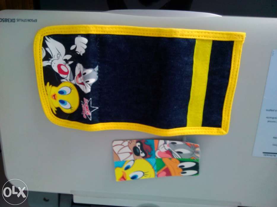 Carteiras Looney Tunes e Pull and Bear