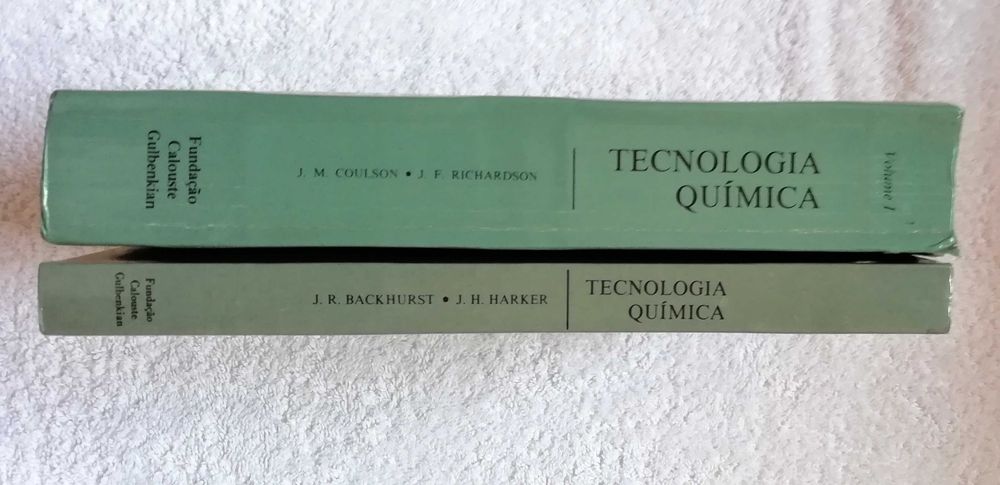 Tecnologia Química (Volume IV) – 3ª Edição de 1986 Calouste Gulbenkian