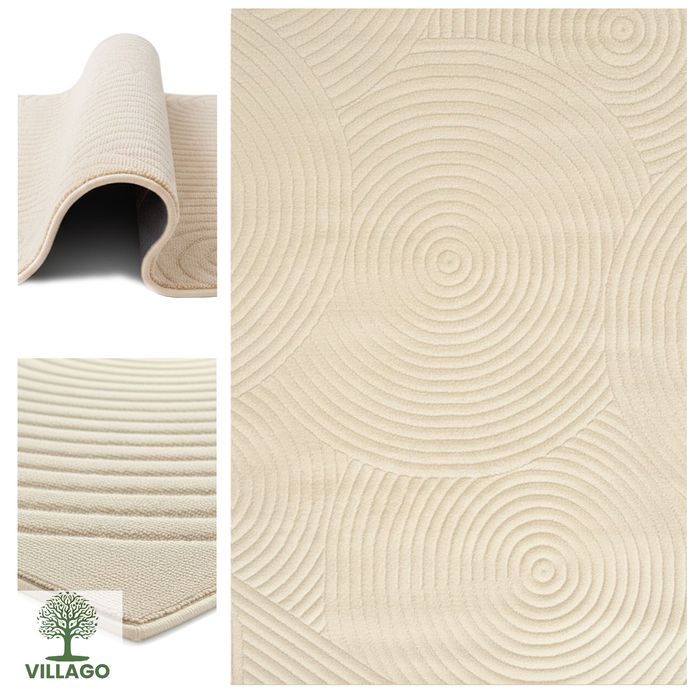 NOWY Dywan Villago Home POLO Raining Camel wymiary 160x230 cm PREMIUM