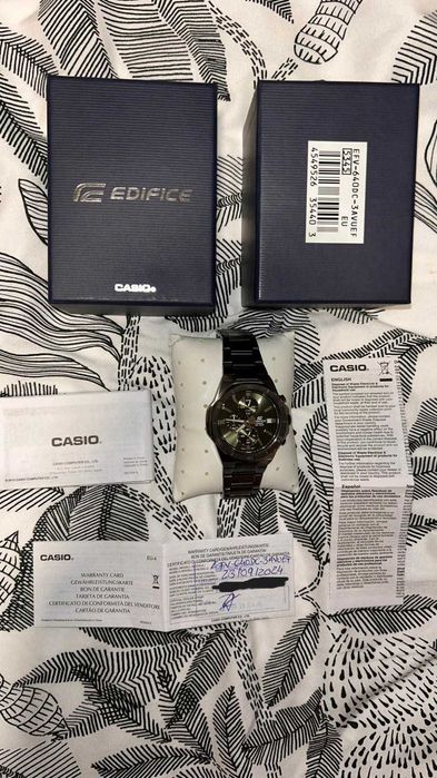 Relógio Casio Edifice Classic EFV-640DC-3AVUEF