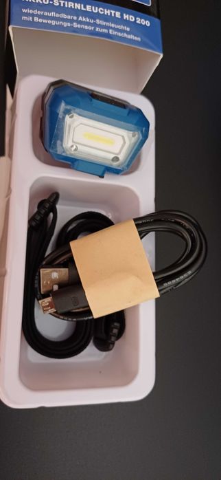 Lanterna de Cabeça c/ Sensor HD200 As Schwabe 42825 (NOVA)