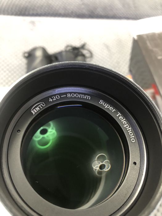 Телеобʼєктив   JINTU 420-800 mm f/8.3-16 Super Telephoto Zoom Lens