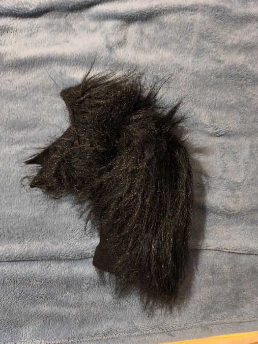 Карнавальный парик Оборотень,Дракула чёрного цвета