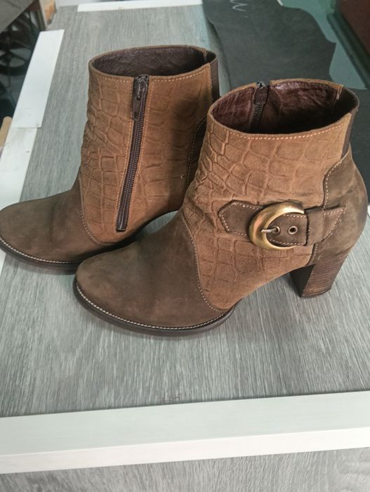 Botins em couro NR 37