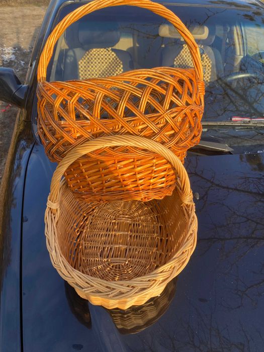Корзины из лозы бу